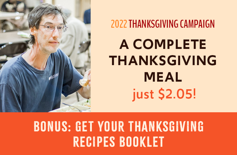 A complete Thanksgiving meal is just $2.05