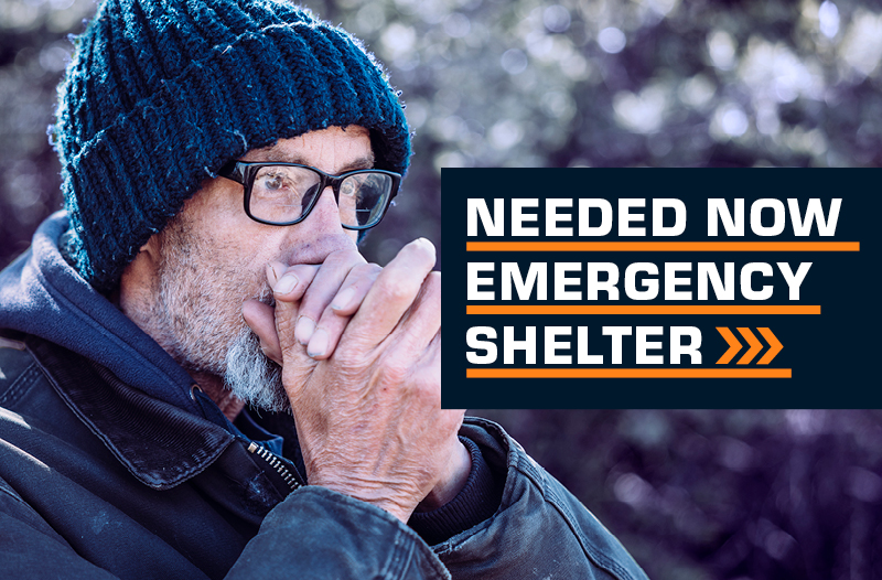 Emergency shelter at Rockford Rescue Mission